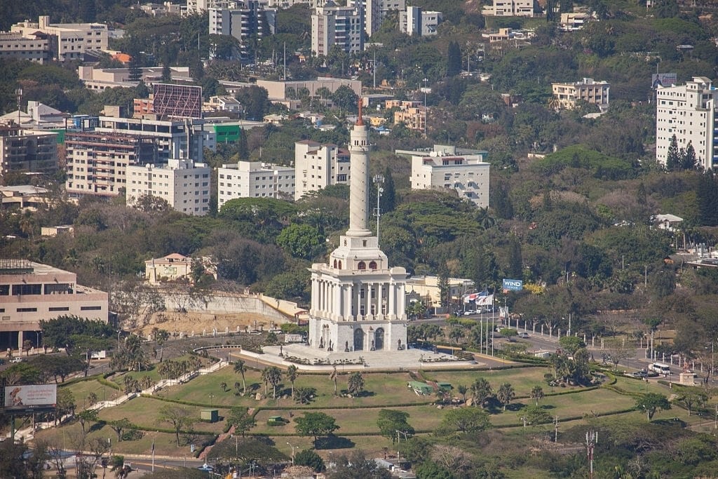 Monumento a los Heroes de la Restauracion situado en Santiago de los Caballeros República Dominicana