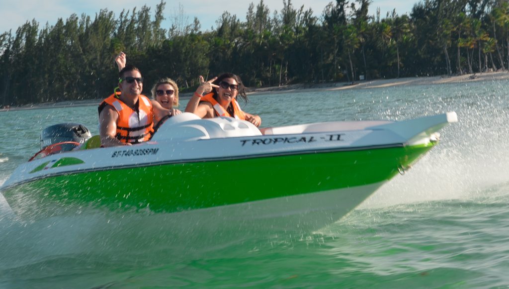 Speed boat en Punta Cana
